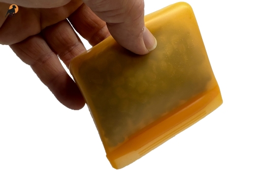 HWP Silikon Leckerlie-Taschenbeutel für Jacken- und Bauchtaschen, ca. 12,5 x 9,5 x 2,5cm