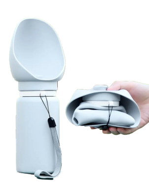 Silikon Wasserflasche, faltbar, ca. 550ml