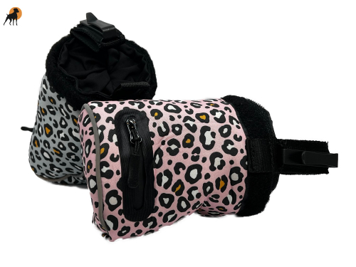 Trixie Neopren Snack-Tasche Twist Treat LEO, ca. 11 x 14cm - Limited Edition