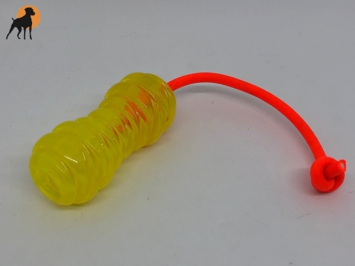 TPS Motivationshantel Super Strong 9cm mit Biothane Wurfseil