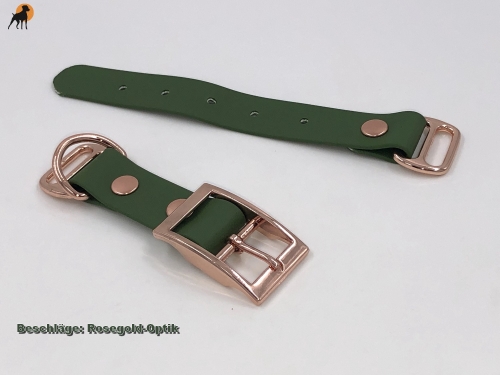 TPU Paracord Adapter 25mm mit Dornschnalle eckig