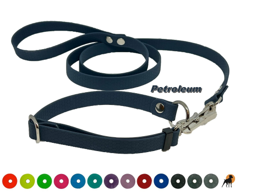 TPU Hexa Befreiungsleine Typ 1, 16mm x 120cm, gummiert, mit Handschlaufe