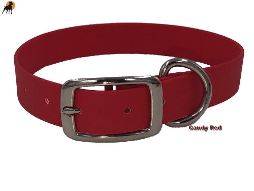 TPU Halsband Classic, Dornschnalle rund, Breite: 25mm