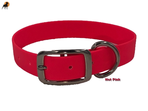 TPU Halsband Classic, Dornschnalle rund, Breite: 25mm