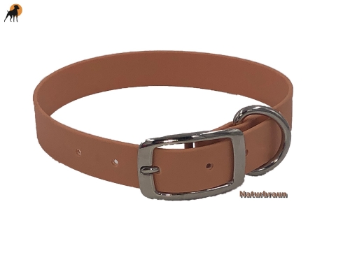 TPU Halsband Classic, Dornschnalle rund, Breite: 25mm
