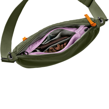 Hunter Crossbody-Tasche Charlotte grün/lila 33 x 9,5 x 17cm