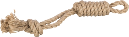 Spieltau mit Stick aus Hanf/Baumwolle, ca. 34cm