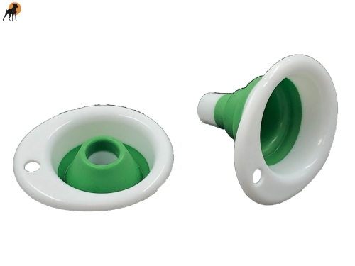 Einfülltrichter für Tupfstock aus PVC/Silikon