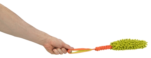 Sporting Bungee Plüsch Beißwurst mit Ruckdämpfer, ca. 20x47cm