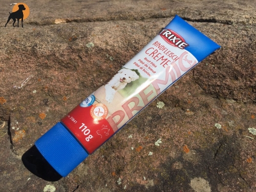 Trixie Premio Einweg-Tube Hunde-Rindfleischcreme, 110g