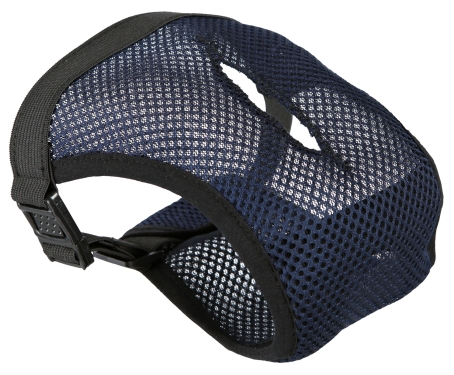 Schutzhöschen aus Mesh-Material mit stufenlos verstellbaren Bauchgurt, schwarz