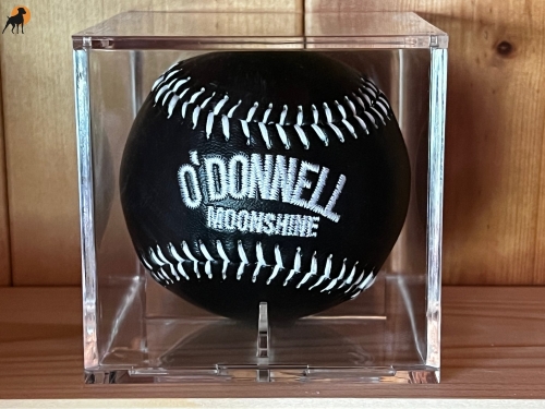 Acrylvitrine für O´Donnell Baseball, ca. 8x8cm, Transparent