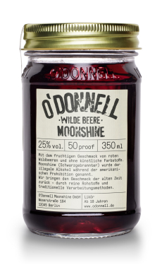 O'Donnell Harte Wilde Beere 25% Vol. 350ml