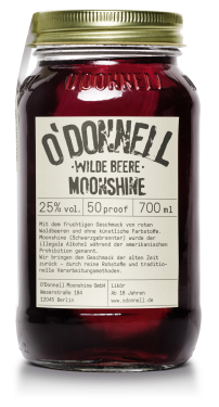 O'Donnell Moonshine Wilde Beere 700ml (25% vol.)