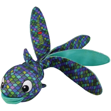 Hundespielzeug KONG® Wubba™ Finz, 37cm, blau