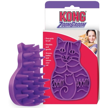 Kong Zoom Groom Haarpflegebürste für Katzen