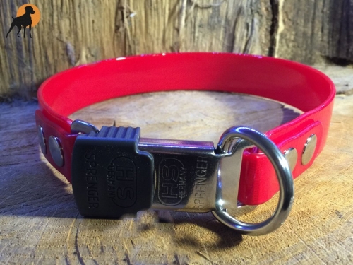 Biothane Crystal ClicLock Maß-Halsband, 25mm