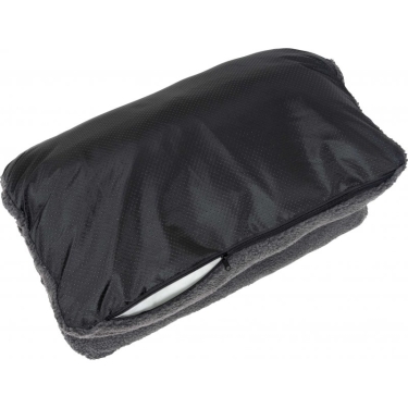 Farm-Land Faserpelz-Hundedecke Premium 70 x 100cm, Grau
