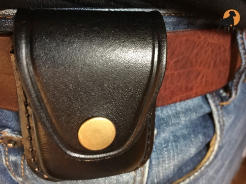 Leder Gürteltasche für Benzinfeuerzeuge