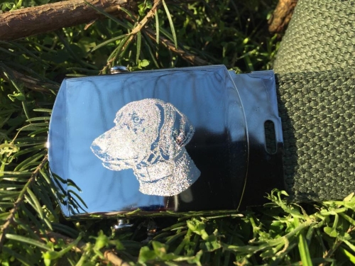 US Hosengürtel 38mm, Schnalle MAGYAR VIZSLA (UK)