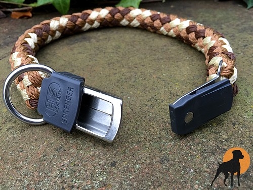 G2 Maßhalsband PRO mit ClicLock-Verschluß, Cappuccino