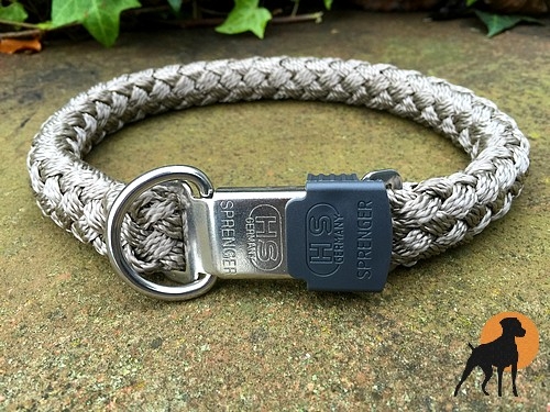 G2 Maßhalsband PRO mit ClicLock-Verschluß, Rehgrau