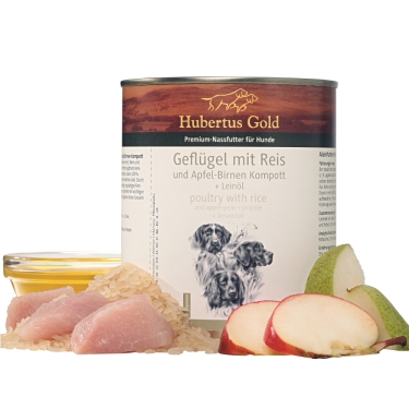 Hubertus Gold Dosenmenue Geflügel + Reis, 800g