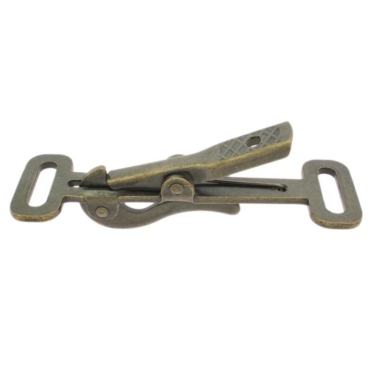 Jagdhaken 20 x 91mm, ohne Wirbel, Altkupfer
