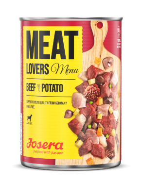 Josera Meat Lovers Dosenmenue 800g, Beef with Potato