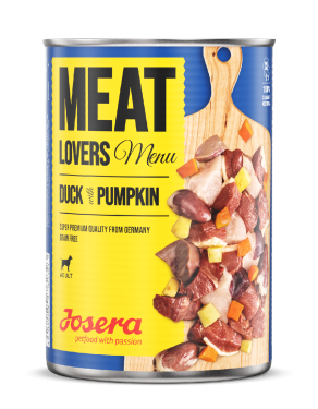 Josera Meat Lovers Dosenmenue 800g, Duck with Pumpkin