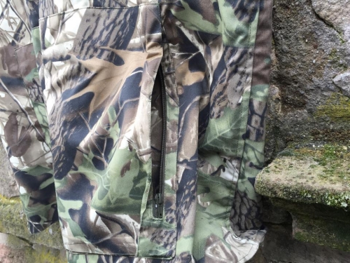 Hundeführerweste mit Rückentasche, Camouflage Hunting