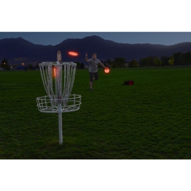 Flashflight Disc Golf LED Target Light, Rot
