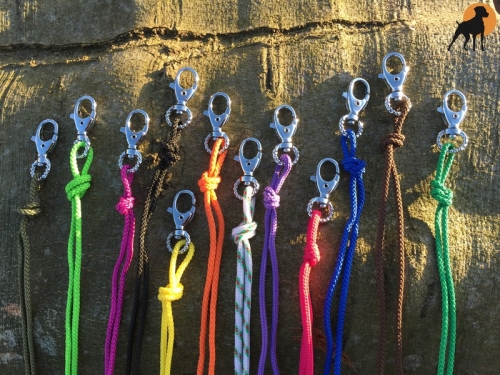 Nylon Pfeifenband Glam 3mm mit Karabiner