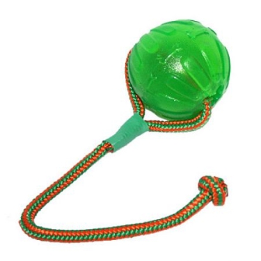 Starmark Swing & Fling Chew Ball mit Wurfseil