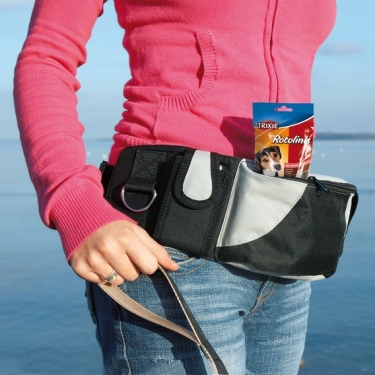 Gurttasche Baggy Belt, schwarz-grau