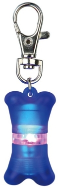 Safer Life Flasher für Hunde, 2 x 4cm, blau