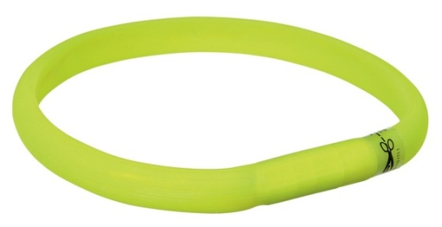 Flash USB Leuchtband L-XL, 70cm / 18mm, grün (Kurzhaar)