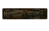 Moonshine Vintage Blechschild Moonshine Schriftzug American Classic, gerade, Metall, ca. 10 x 40cm